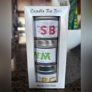 Trader Joe’s Candle Tin Trio